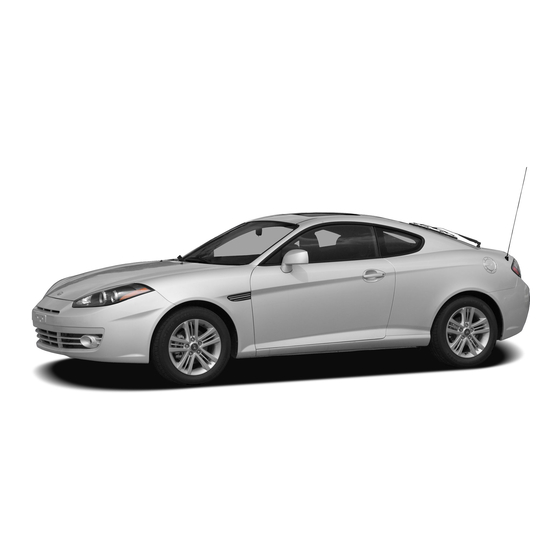 Hyundai 2007 Tiburon Owner's Manual