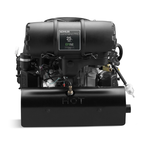 Kohler Command PRO FCH749 Owner's Manual