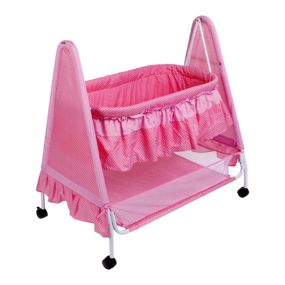 Babyhug Angel Dreams Cradle NUBF013 User Manual