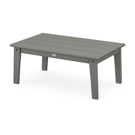Polywood CTL2336 Assembly Instructions