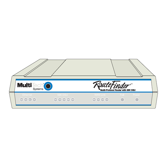 Multitech RouteFinder MTASR2-201 User Manual