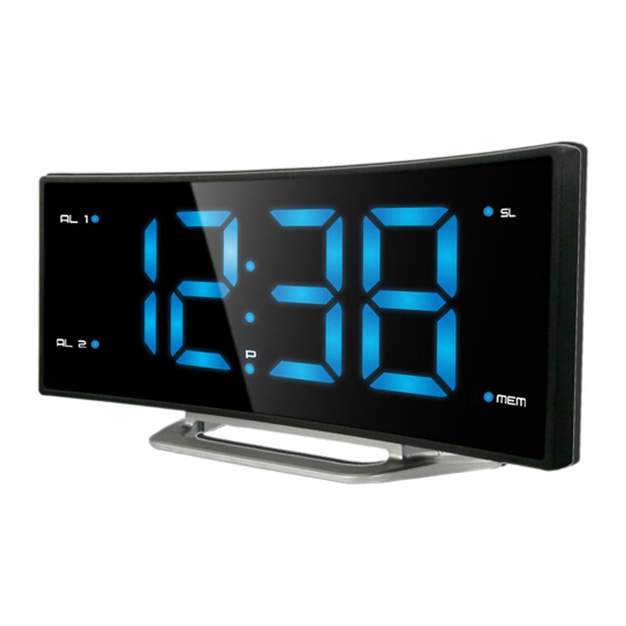 Technoline WT 460 - LED Digital FM Clock Radio Manual