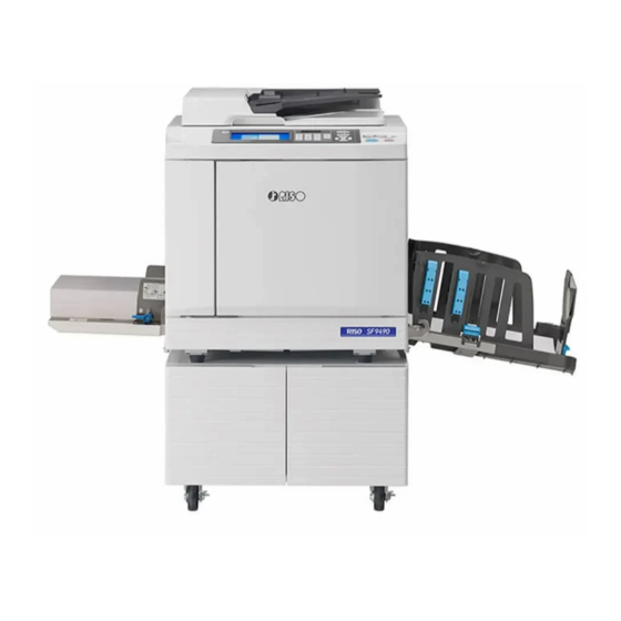 Riso SF Series User Manual