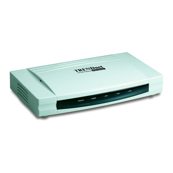 TRENDnet TE100-PS3plus Frequently Asked Questions Manual