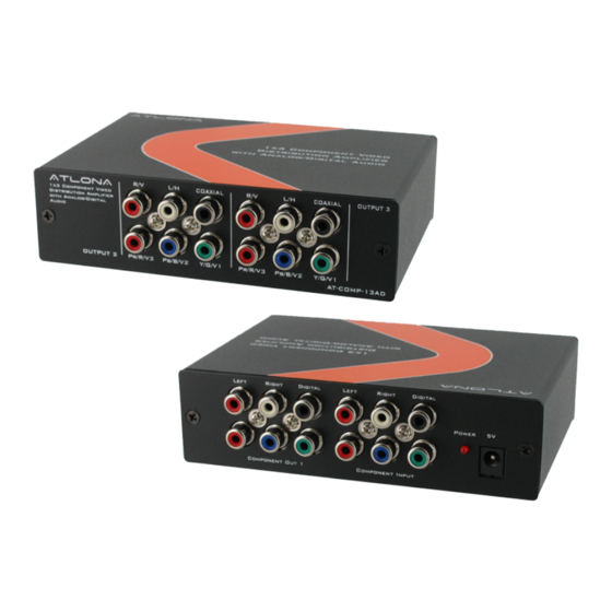 Atlona AT-COMP-13AD User Manual
