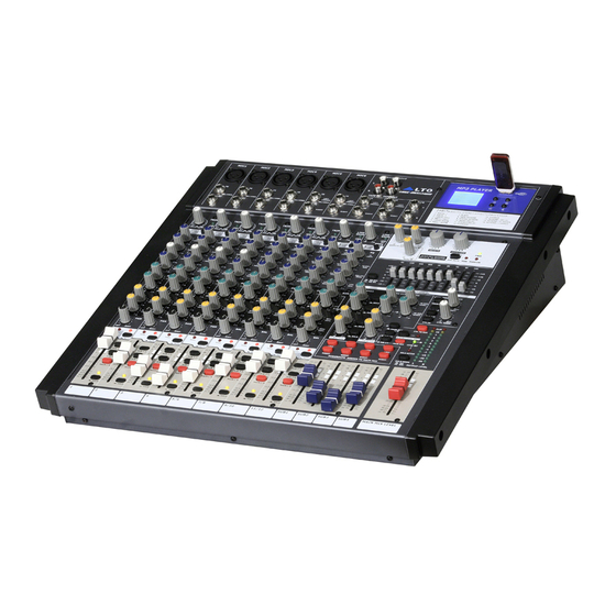 Alto LYNX-MIX 124UM User Manual