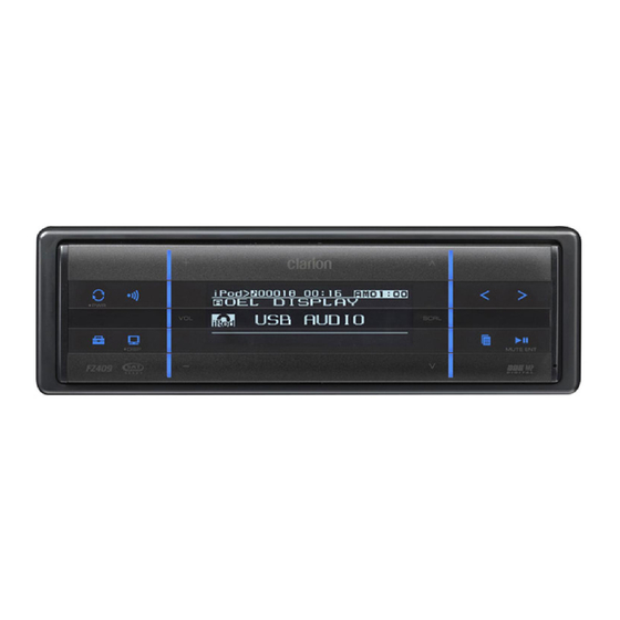 Clarion FZ409 Owner's Manual