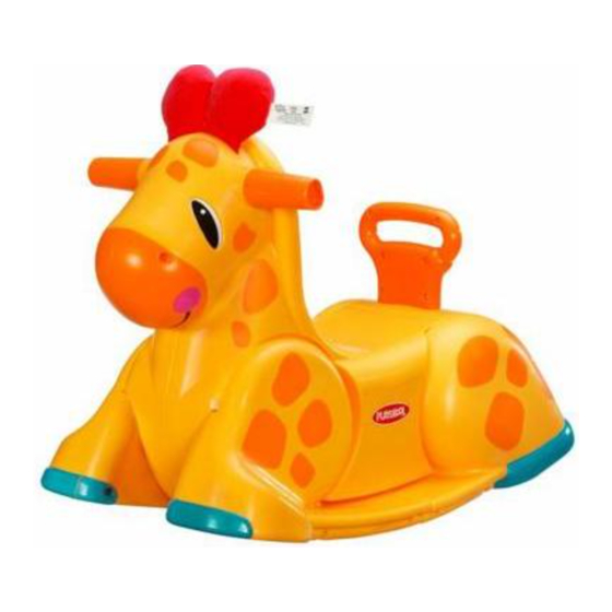 Playskool Busy Go & Grow Giraffe 09392 Instruction Manual