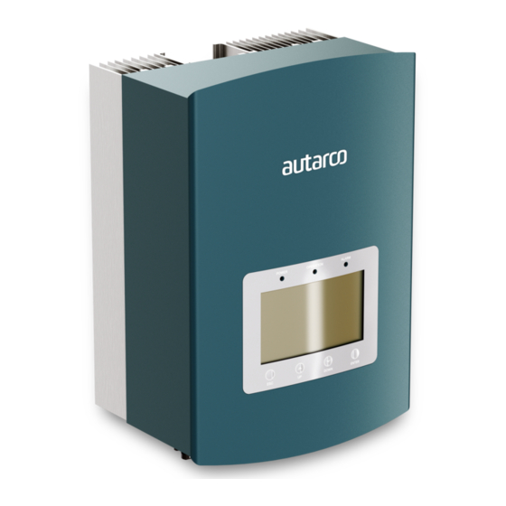 Autarco MH Series Installation And Operation Manual