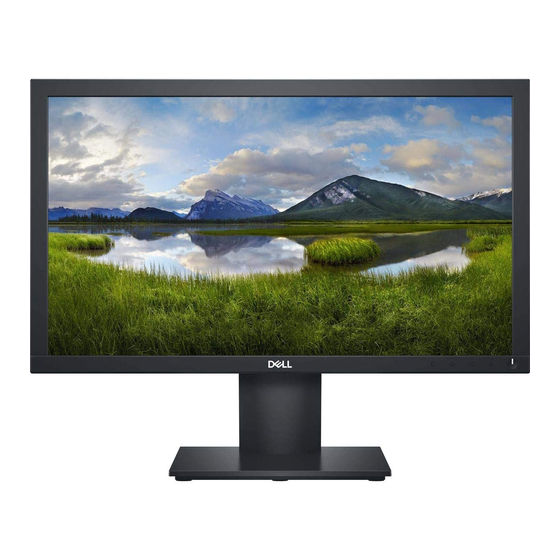 Dell E2020HB Teardown Manual