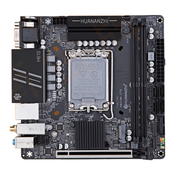 Huananzhi H610M-ITX User Manual
