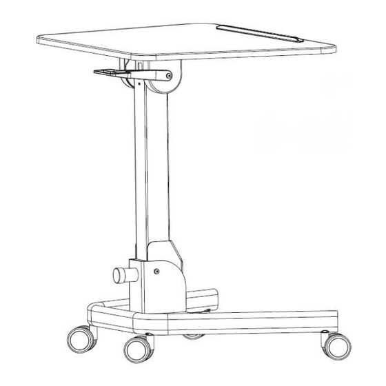 HJH office STAND VM-SU II Assembly Instructions Manual