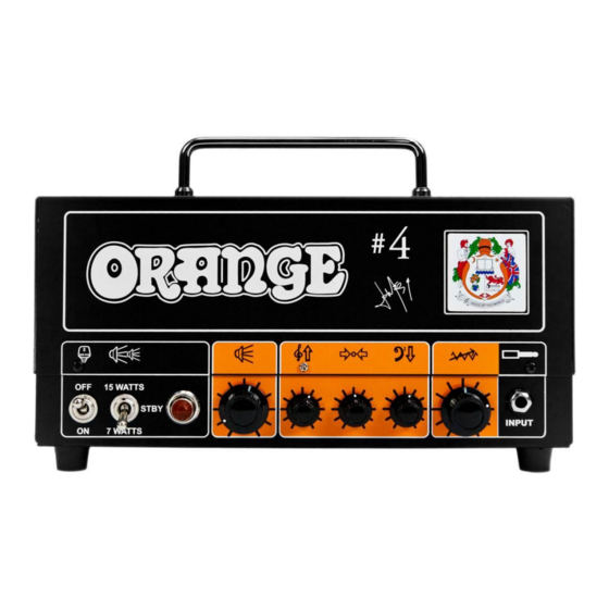 Orange 4 JIM ROOT Manuals