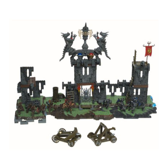 Mega Bloks Warriors fortless 9890 Assembly Manual