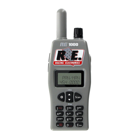 Racing Electronics RE1000 User Manual