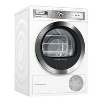 Bosch WTY877W0AU Installation And Operating Instructions Manual