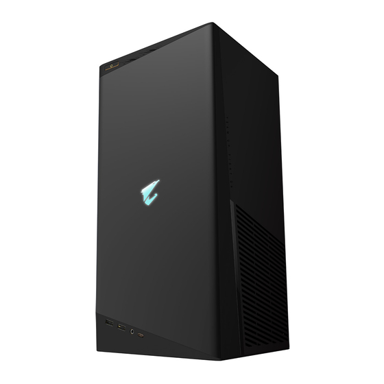 User Manuals: GIGA-BYTE TECHNOLOGY AORUS S Gaming PC