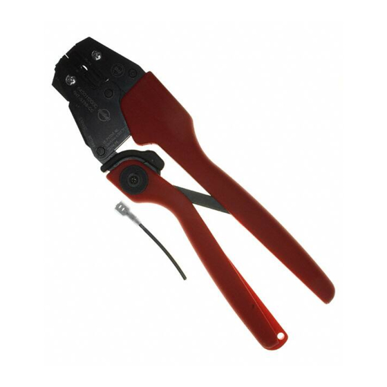 molex 64001-1000 Operating Instruction Sheet And Specifications