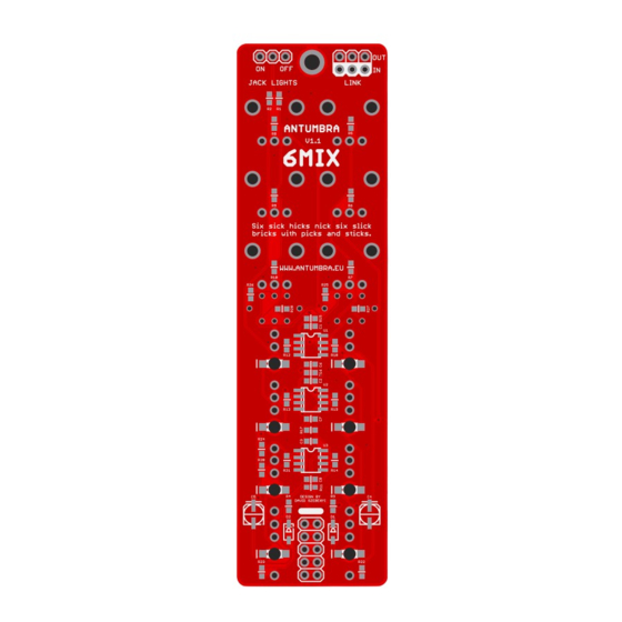 ANTUMBRA 6MIX Building Instructions