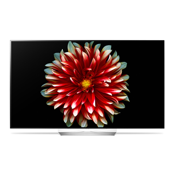 LG OLED55B7V-T User Manual