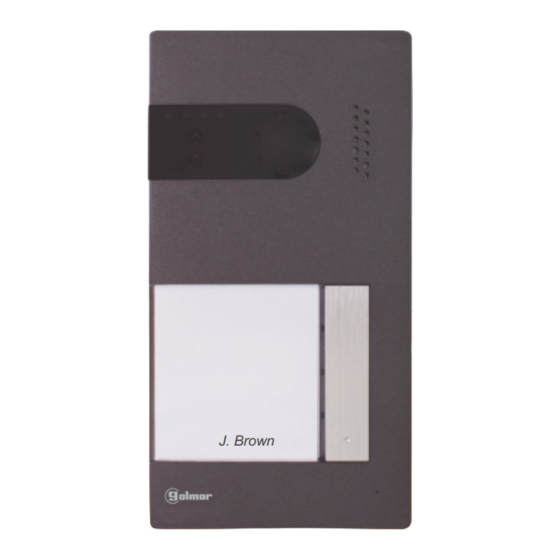 golmar KIT SOUL S4110 ART 1 Quick Manual