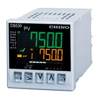 Chino DB65156 1 Series Instruction Manual