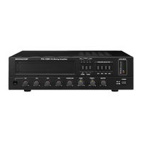 Monacor PA-1200 Instruction Manual