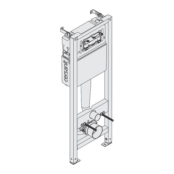 Cersanit SYSTEM 40 MECH Installation And Operating Instructions Manual