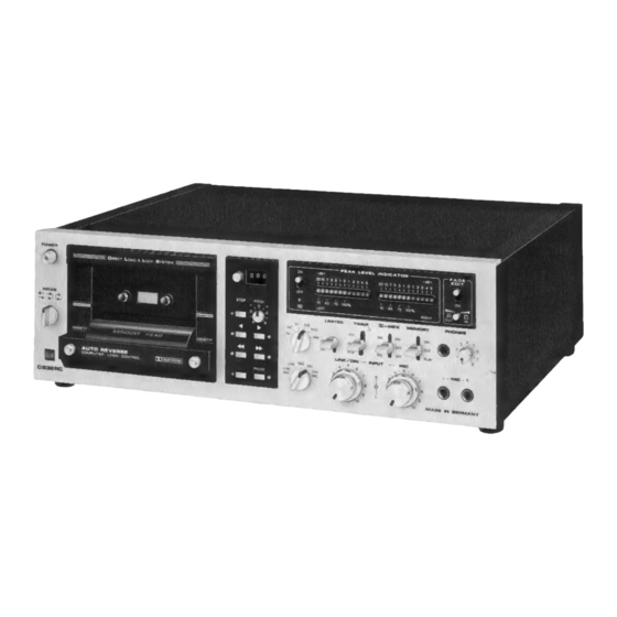 Dual C839RC Operating Instructions Manual