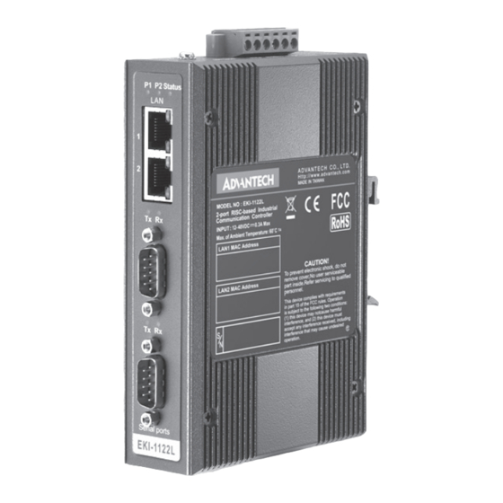 Advantech EKI-1121L User Manual