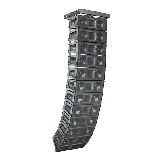 Meyer Sound UltraCompact High-Power Curvilinear Array Loudspeaker M'elodie Operating Instructions Manual