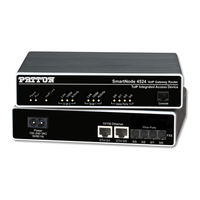 Patton electronics SMARTNODE 4110 Series Getting Started Manual