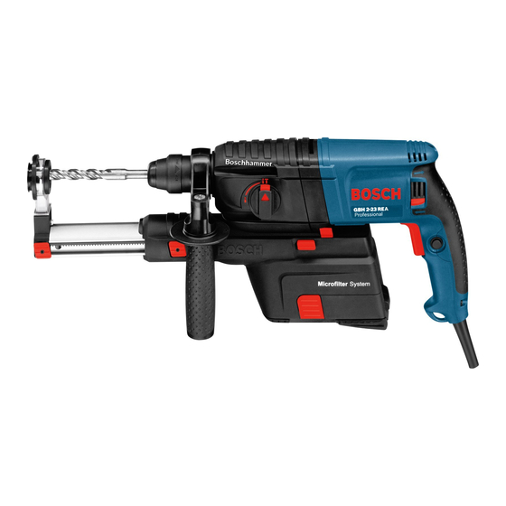 Bosch ProfessionalSeries Original Instructions Manual