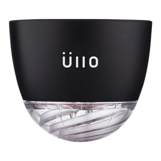 Üllo Üllo Wine Purifier Quick Start Manual