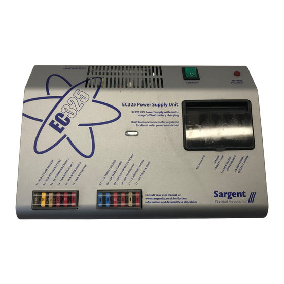 Sargent EC325-PSU Manual