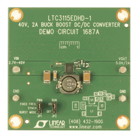 Linear Technology DC1687A Demo Manual