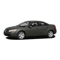 Pontiac 2008 G6 Owner's Manual
