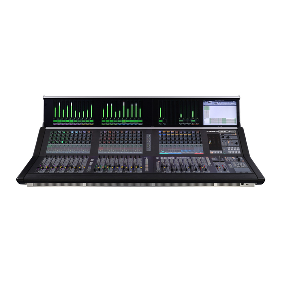 Harman Studer Vista FX Operating Instructions Manual