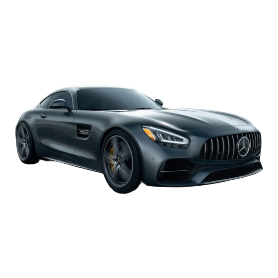 Mercedes-Benz AMG GT 2020 Manuals