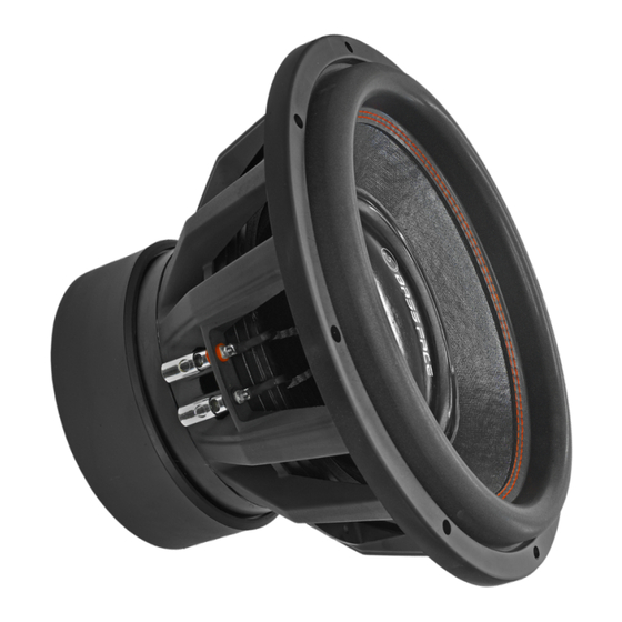 BASSFACE XPL15.1 Instruction Manual