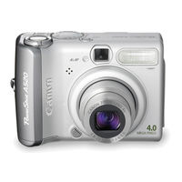 Canon PowerShot SD300 Manual