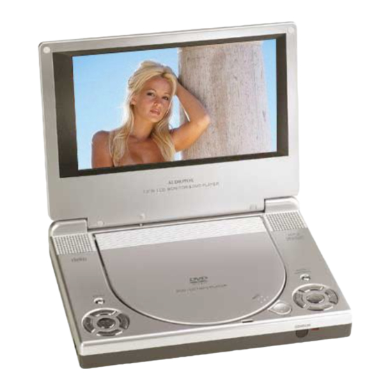 Audiovox D1708PK - DVD Player - 7 User Manual