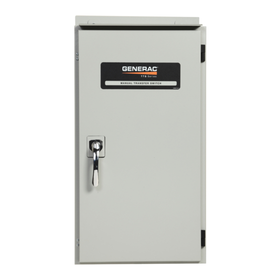 Generac Power Systems TMS200 Specification