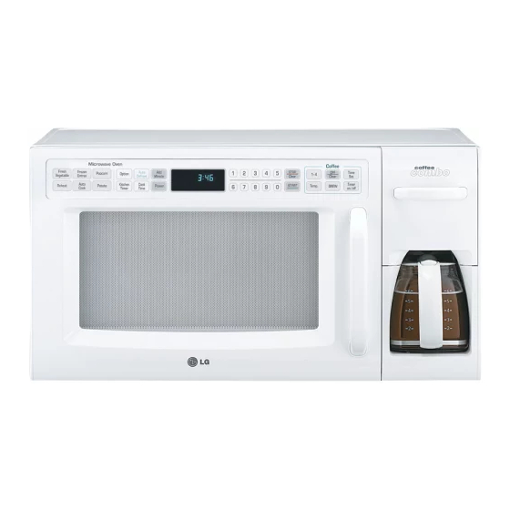 LG LCRM1240ST Owner's Manual & Cooking Manual