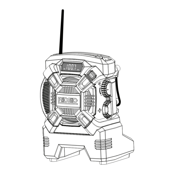 RIDGID R84081 Operator's Manual