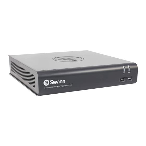Swann DVR-1600 Series Instruction Manual