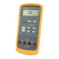 Fluke 713 100G Calibration Manual