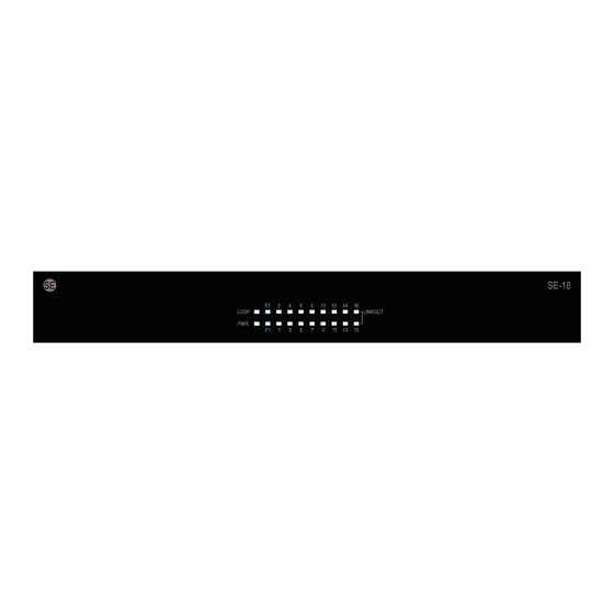 Pakedge SE-18 Quick Start Manual