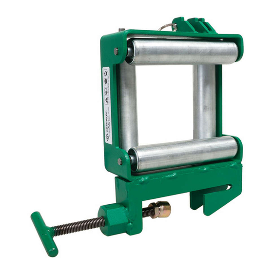 Greenlee CTR100 Instruction Manual