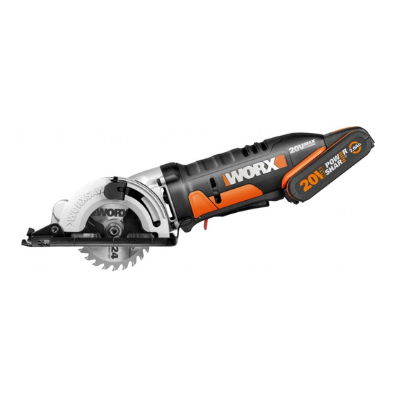 Worx WX527 Original Instructions Manual